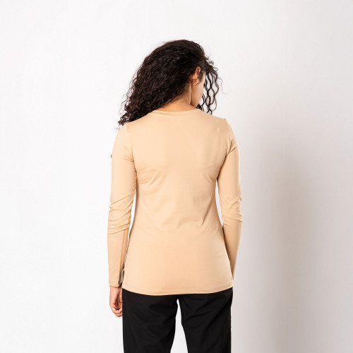 Dr Scrub Longsleeve Damski SkinTight™ V-neck Active Dry, scrubs