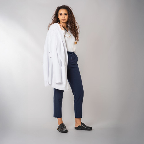 Dr Scrub Longsleeve Damski SkinTight™ V-neck Active Dry, scrubs