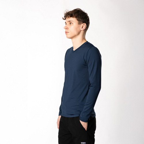 Dr Scrub Longsleeve Męski SkinTight™ V-neck Active Dry, scrubs