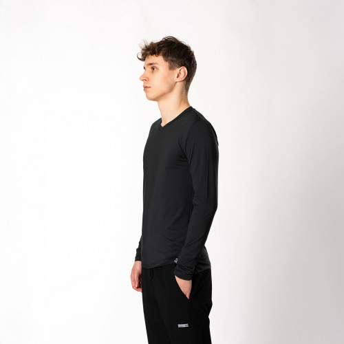 Dr Scrub Longsleeve Męski SkinTight™ V-neck Active Dry, scrubs