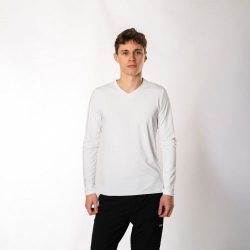 Dr Scrub Longsleeve Męski SkinTight™ V-neck Active Dry, scrubs
