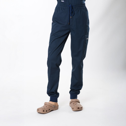 Spodnie Medyczne Męskie Joggery Cotton