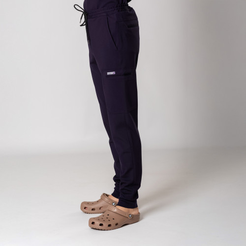 Dr Scrub Spodnie Medyczne Męskie Joggery Jersey, scrubs