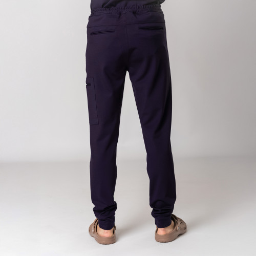 Dr Scrub Spodnie Medyczne Męskie Joggery Jersey, scrubs
