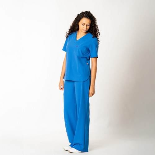 Spodnie medyczne damskie Wide Leg | Dr Scrub