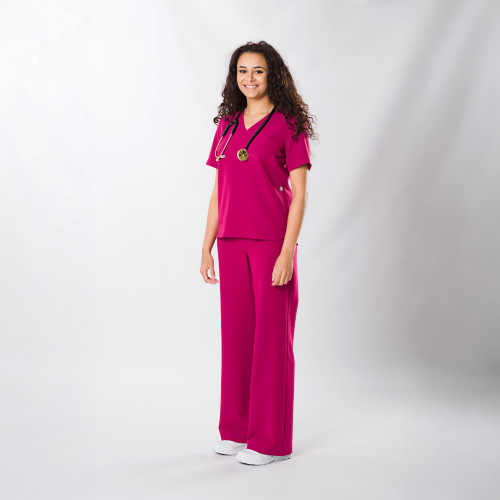 Spodnie medyczne damskie Wide Leg | Dr Scrub