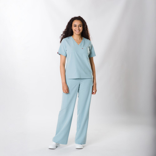 Spodnie medyczne damskie Wide Leg | Dr Scrub