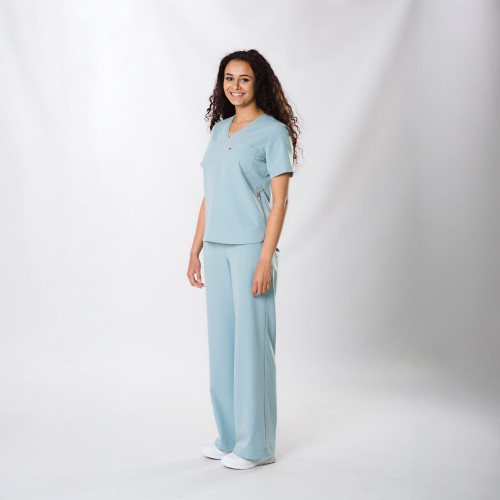Spodnie medyczne damskie Wide Leg | Dr Scrub