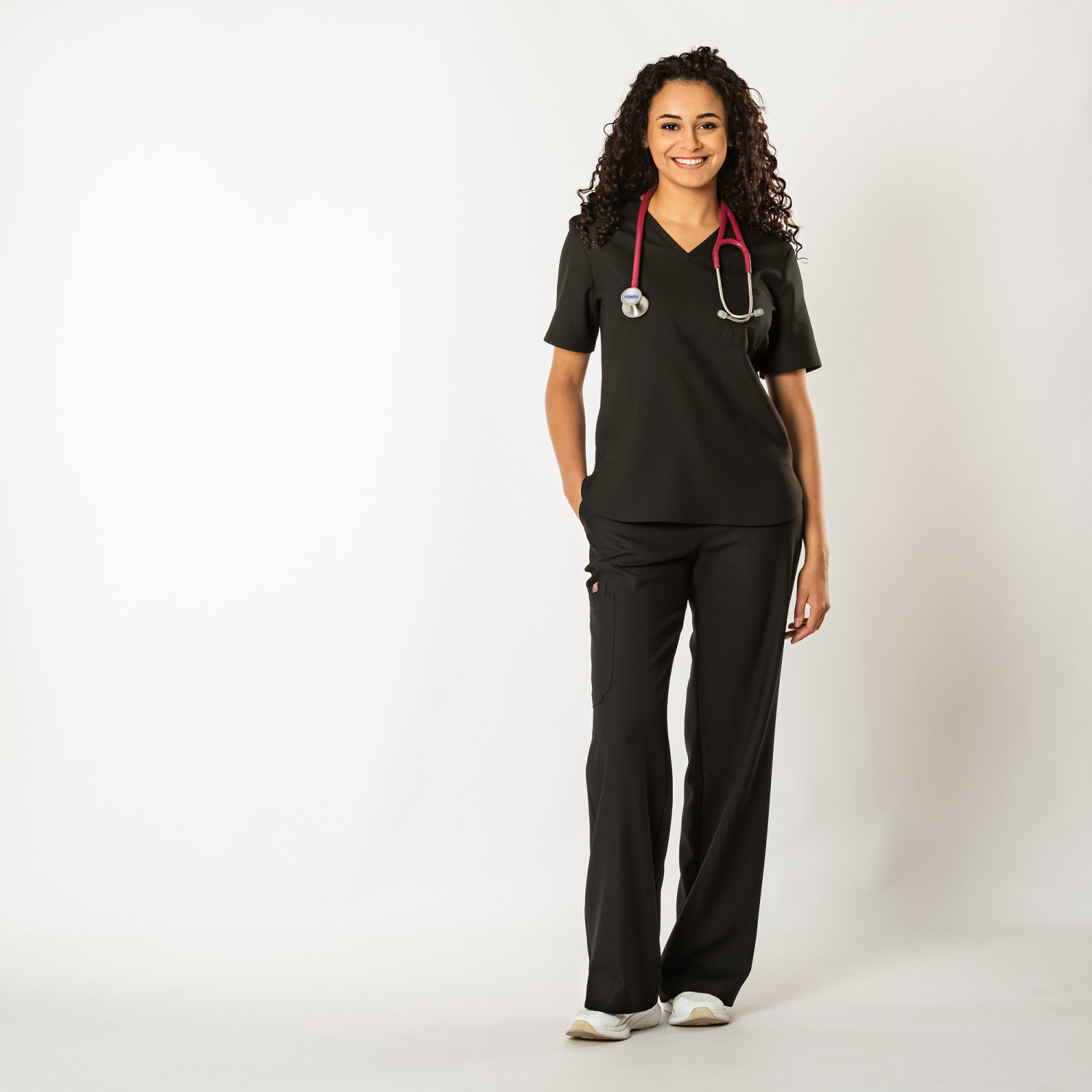 Spodnie medyczne damskie Wide Leg | Dr Scrub